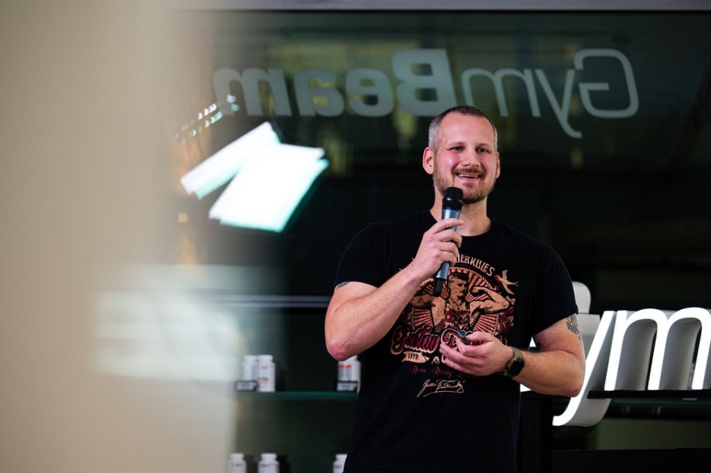 Přednášení a edukace na GymBeam